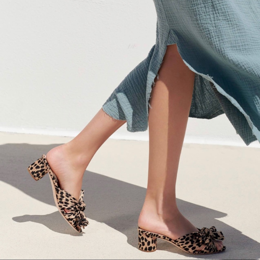 Emilia Pleated Knot Mule